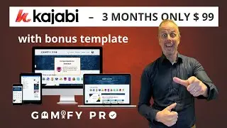 Unlock Kajabi for $99: Limited Time Offer with Free Gamify Pro Template!