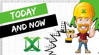 Excel - How to insert todays date and time - TODAY and NOW functions and shortcuts | Excel Tips 98