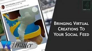 Facebook 3D Posts - Interact With Virtual Objects (OC4)
