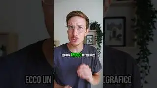 Puoi aumentare la pioggia con un trucco fotografico. Lo sapevi? 🤔