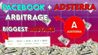 Facebook Ads + Adsterra Arbitrage Mistakes You Must Avoid | Result Adsterra 36$ High Cpm trick