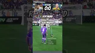 Real Madrid vs. Dortmund FREEKICK BATTLE 🏆