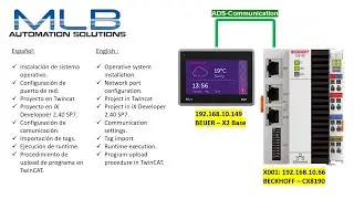 Beckhoff Controller / Beijer HMI