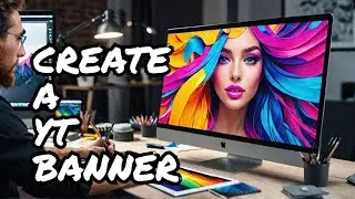 YouTube Channel Art Banner | Photoshop Tutorial