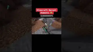 Minecraft Rarest Moments🍀0,00000001% #shorts #minecraftraremoments #minecraftseeds #gaming #fyp
