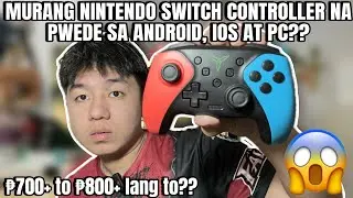 BEBONCOOL BLUETOOTH CONTROLLER IN NINTENDO SWITCH, ANDROID, IPHONE AT PC NA ₱800+ LANG?? Goods kaya?