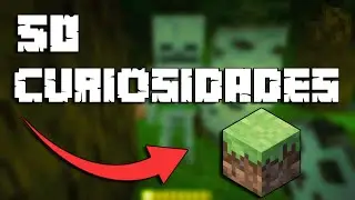 50 CURIOSIDADES de MINECRAFT que seguro que no sabías
