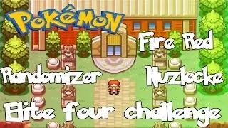 Pokemon Fire Red Randomizer Nuzlocke Elite Four Challenge