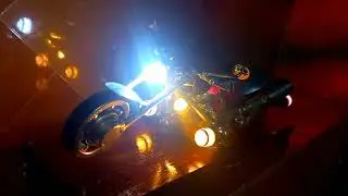 metal scrap artwork motorcycle
