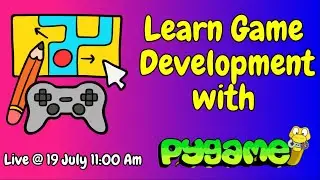 Game development basics with python's pygame module || Makershala