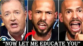 “Complete FAKE News Bullsh*t!” Piers Morgan Triggered  Andrew Tate On UK Riots