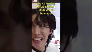 J-Hope's reaction to 100K ARMYs surprising him 🥺