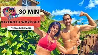 BACKPACKS are AMAZING Workout Tools -  BackPack Training #4