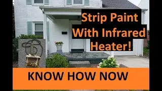 Strip Paint From Wood With an Infrared Paint Remover