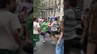 First day in Paris ! Olympics MOOD