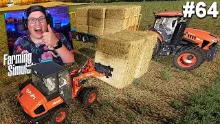 DRUKTE MET CADEAU VAN KUBOTA! // Farming Simulator 22 #64 (Nederlands)