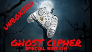 Ghost Cipher Special Edition XBOX Controller Unboxing - Translucent Clear Looks Nice!!