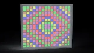 Компас 3d - LED-матрица с адресными светодиодами WS2812b