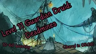 Level 11 Guardian Druid speed run Deadmines