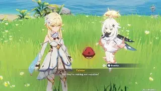 A talking squirrel and miitoboru
