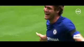 Marcos alonso brilian free kick