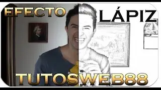 Efecto convertir foto a dibujo a Lápiz photoshop