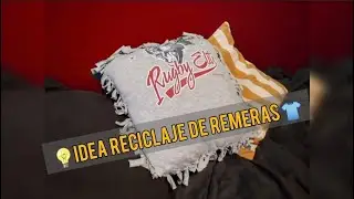 Reciclar camiseta remera sin coser 👕