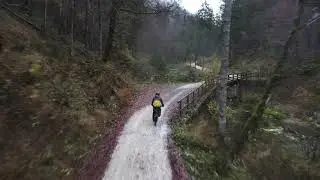 Fahrradtour im Herbst bei Schwarzbach