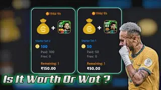 Starter Set Coin Pack Review 🧐 Is It Worth Or Not 🤔? || eFOOTBALL 2025
