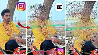 Capcut Particles Disappear Effect || When IAm Gone || Capcut Video Editing trending Instagram😍