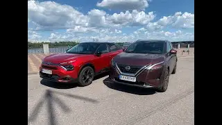 Який електрокросовер кращий: Citroen e-C4 vs Nissan Qashqai e-Power?
