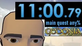 Gedonia speedrun main quest any% 11:00 (obsolete patch)
