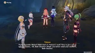 Paimon Calling Itto Bull-Chucker l Genshin Impact