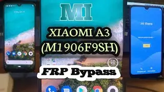 Xiomi Mi A3 frp bypass/ M1906F9SH google Lock remove with Octoplus dongle