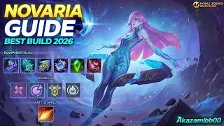 NOVARIA BUILD & GUIDE 2026 | INSANE DAMAGE + EASY COMBOS! | MLBB