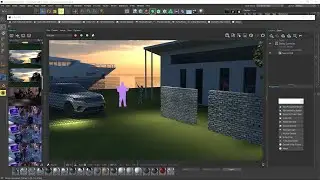 VRAY Cinema 4D - 09 - Materials and Effects, Opacity, Alpha Channel, Bump VS Displacement, Optimize