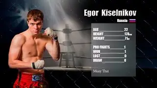 Егор Кисельников боец Muay Thai промо ролик