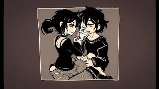Ashley & Andrew smoking || Steam Animated Wallpaper (The Coffin Of Andy And Leyley)