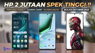 7 Rekomendasi HP 2 JUTAAN TERBAIK [2,5-3 Juta] Oktober 2025!