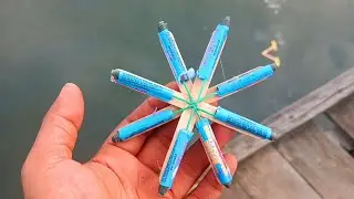 KEREN!!!..eksperimen petasan Roket air @BLEDOGAN