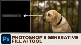 Photoshop AI Generative Fill to Extend a Canvas