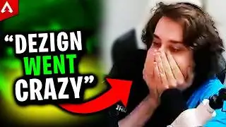 Streamers React to Dezign Losing His Mind in ALGS Scrims