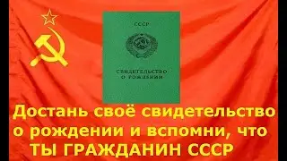 Публичное волеизъявление советского человека СССР. 20230520 №2.