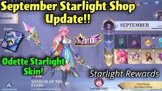 SEPTEMBER STARLIGHT SHOP UPDATE!🔥Odette Starlight Skin😍