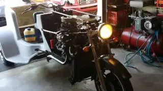 Homemade V6 trike