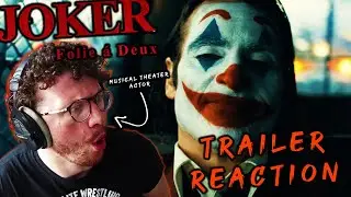Professional Singer REACTS to Joker: Folie À Deux | Official Trailer