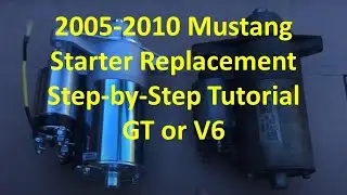 2005-2010 Mustang Starter Replacement