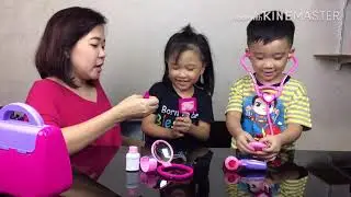 Unboxing Mainan Anak Dokter Set Doc McStuffins