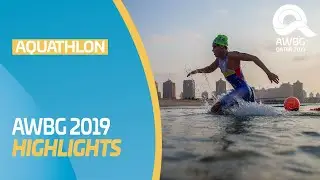 Aquathlon Highlights Video | ANOC World Beach Games Qatar 2019