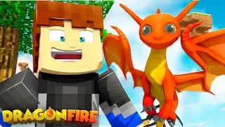 I FINALLY GOT AN ACE DRAGON - Minecraft DRAGONFIRE